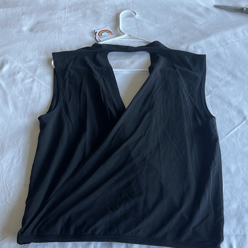 NWT EdgarMV Cross Over Top Size S - Picture 5 of 5